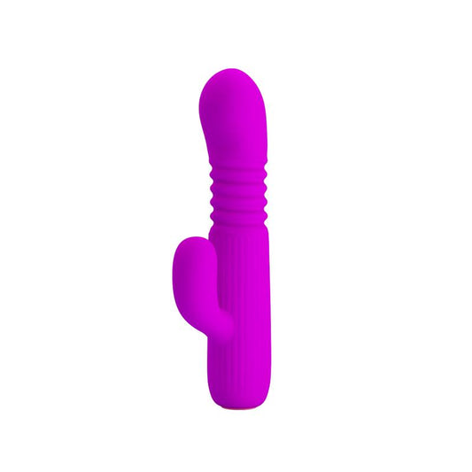 Leopold Vibrador con Funcion de Movimiento USB Silicona