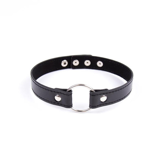 Collar con Aro Ajustable 382 cm Negro