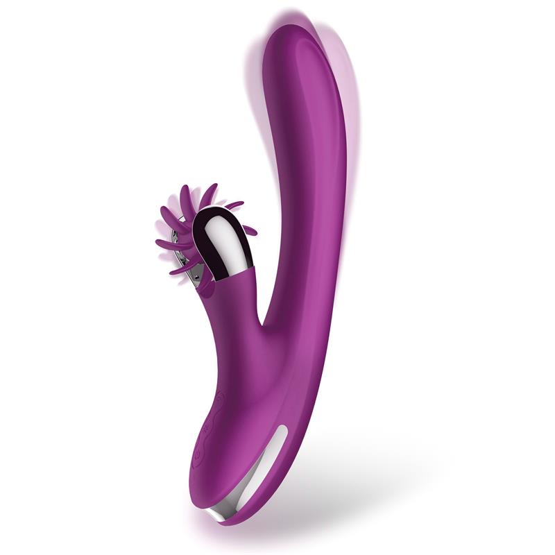 No One Vibrador con Rueda Estimuladora