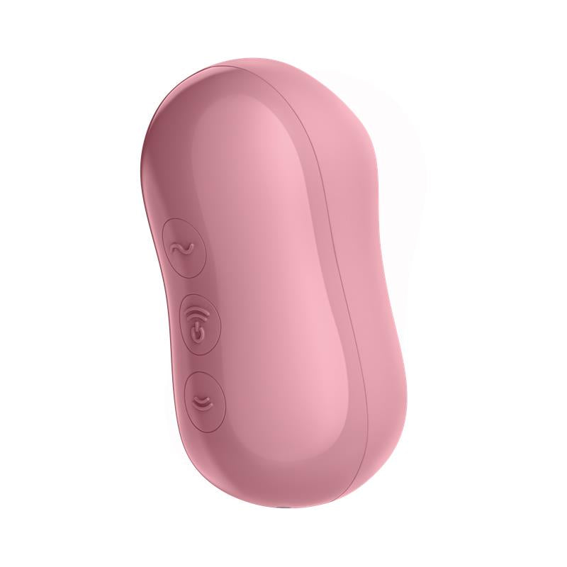 Cotton Candy Succionador de Clitoris y Vibrador Light Red