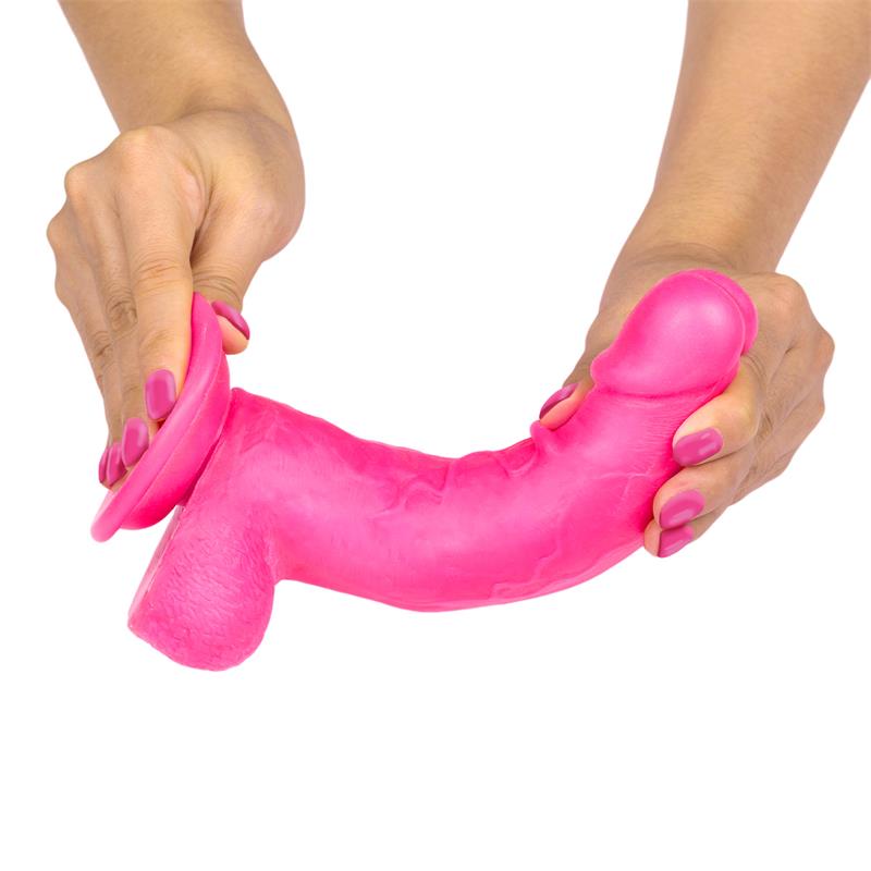 Slidy Dildo Realista Dual Layer Retractil y Orientable 8