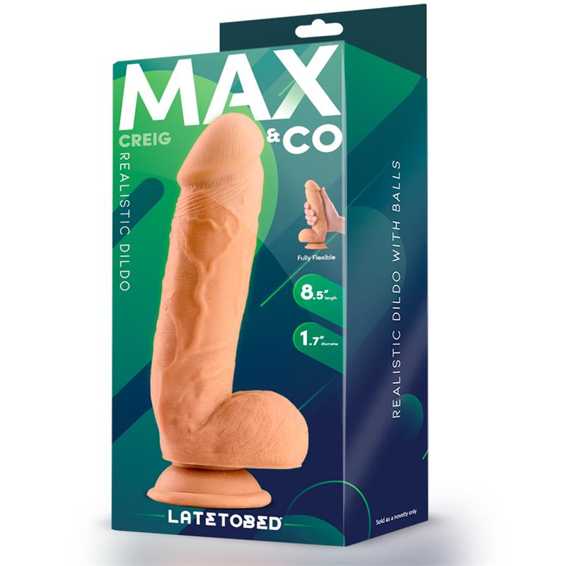 Creig Dildo Realista con Testiculos 85 Natural