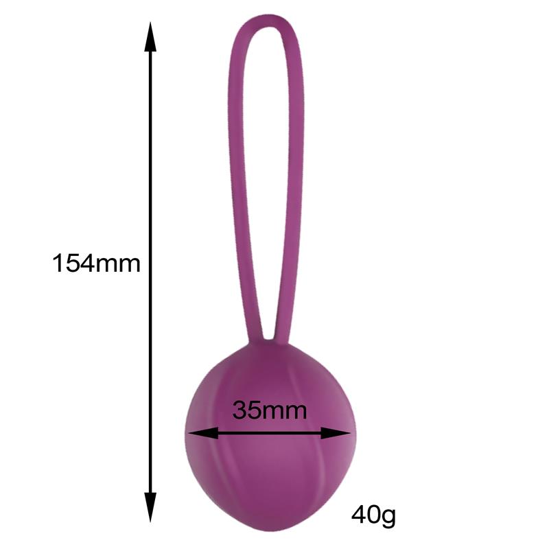 Leigh Bola Kegel Silicona Purpura