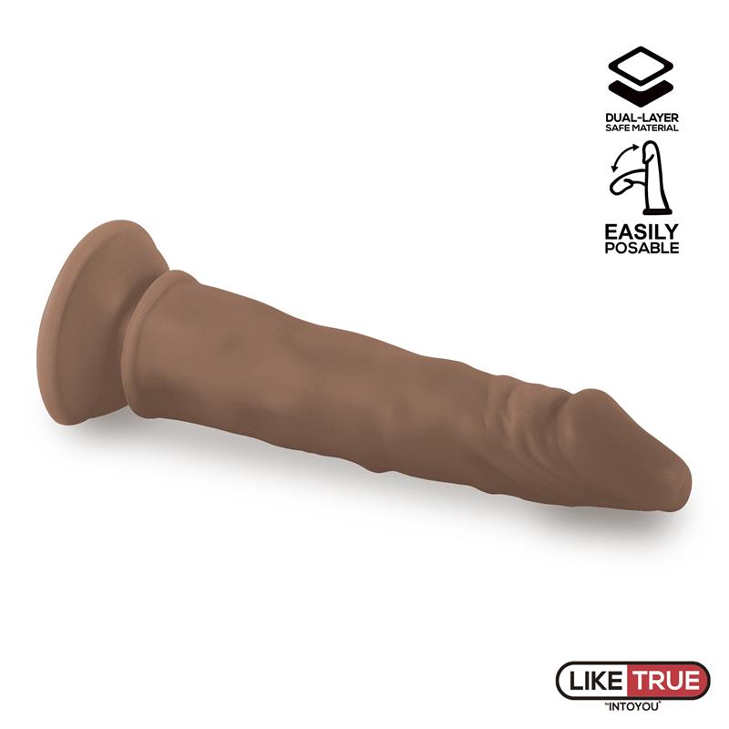 Lenser Dildo Realista Articulable Posable Dildo 8 Marron