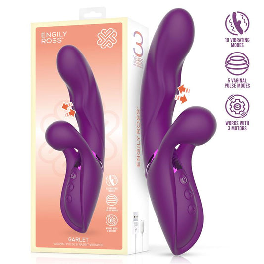 Garlet Vibrador con Bola de Pulsacion 3 Motores